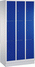 C+P Fächerschrank grau/blau 8020-303