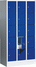 C+P Fächerschrank grau/blau 8020-305