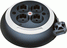 Brennenstuhl Design-Kabelbox 1109220 sw