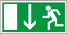 Folienschild Notausgang Pikto 245183010