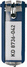 Durable KEY CLIP 1957-07 blau VE6