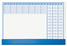 Sigel Schreibunterlage 82555 blau