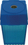 5 Star Metall-Dosenspitzer sw/blau