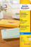 Avery Adressetikett J8560-25 transp VE25