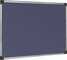 5 Star Pintafel 120x90cm blau Alu-Rahmen