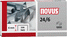 Novus Heftklammern 24/6 040-0158 VE1000