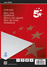 5 Star Briefblock A5/50 RC kariert 60g