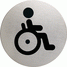 Durable Edelst.-Pikto Behi.-WC 490623