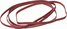 5 Star Gummibänder rot 130x4mm 500g